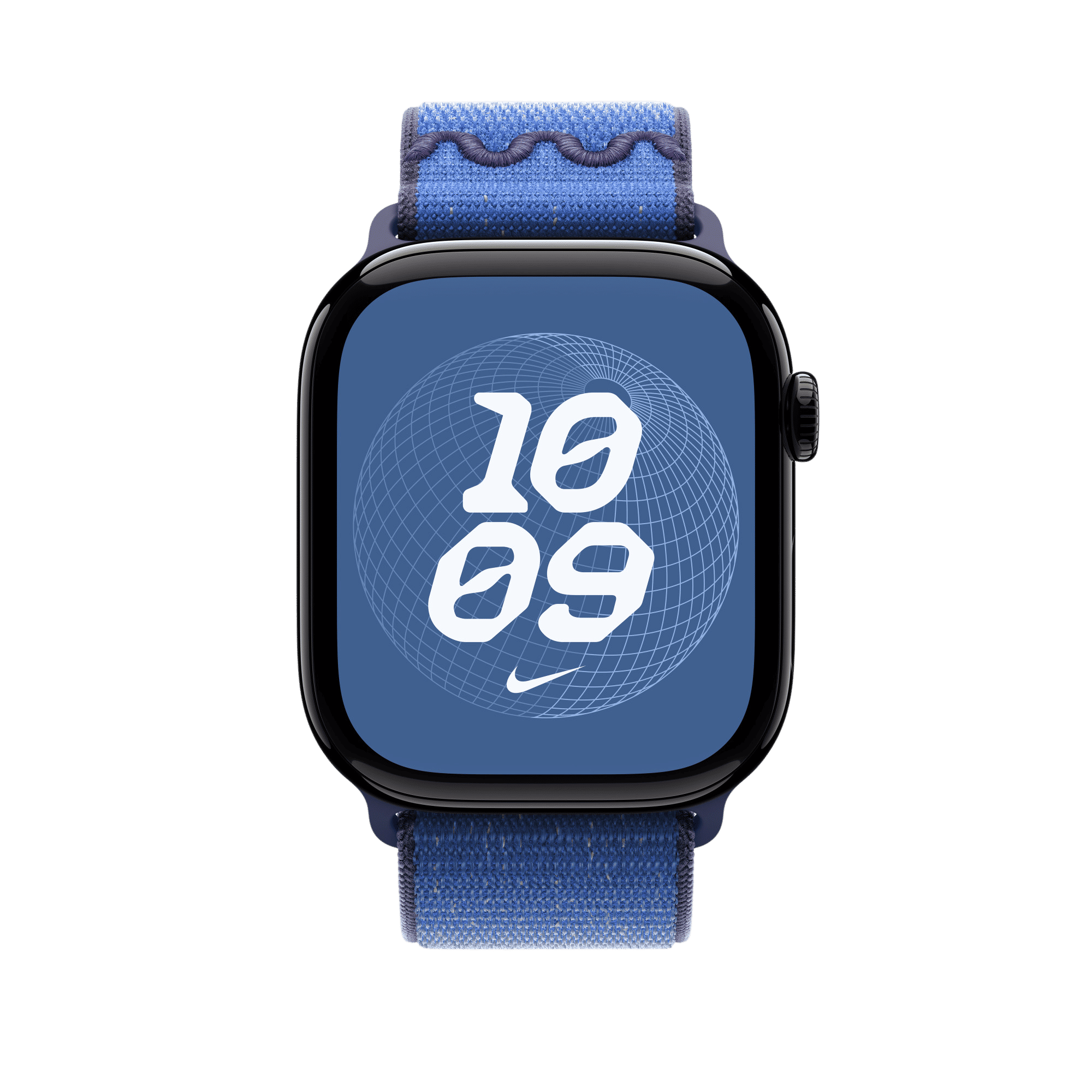 Apple Polyester, Spandex & Nylon Nike Sport Loop for Apple (44mm / 45mm / 46mm / 49mm) (Hook & Loop Fastener, Blue Ribbon) Apple Polyester, Spandex & Nylon Nike Sport Loop for Apple (44mm / 45mm / 46mm / 49mm) (Hook & Loop Fastener, Blue Ribbon)_4
