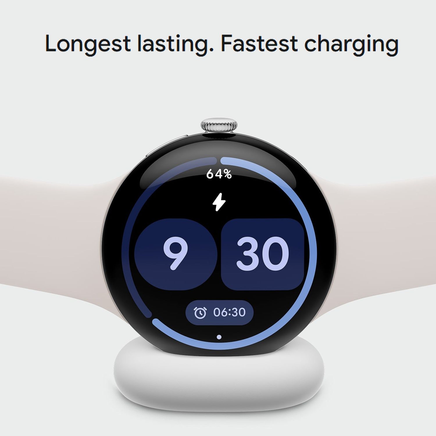 Google Pixel Watch 4 Wi-Fi+Bluetooth Wear OS 6.0 Smartwatch (45mm AMOLED LTPO Display, Qualcomm Snapdragon W5 Gen 2 Cortex-M55, Health Tracking Insights, Obsidian Active Band)_6