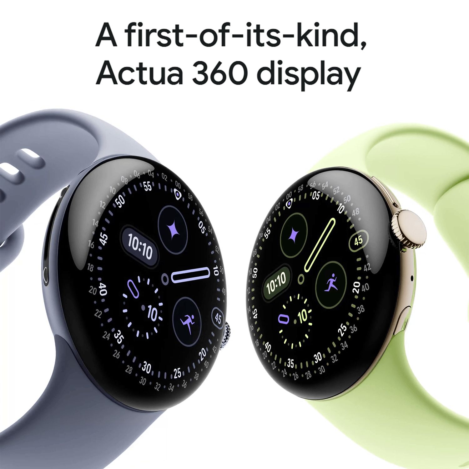 Google Pixel Watch 4 Wi-Fi+Bluetooth Wear OS 6.0 Smartwatch (41mm AMOLED LTPO Display, Qualcomm Snapdragon W5 Gen 2 Cortex-M55, Health Tracking Insights, Obsidian Active Band)_8