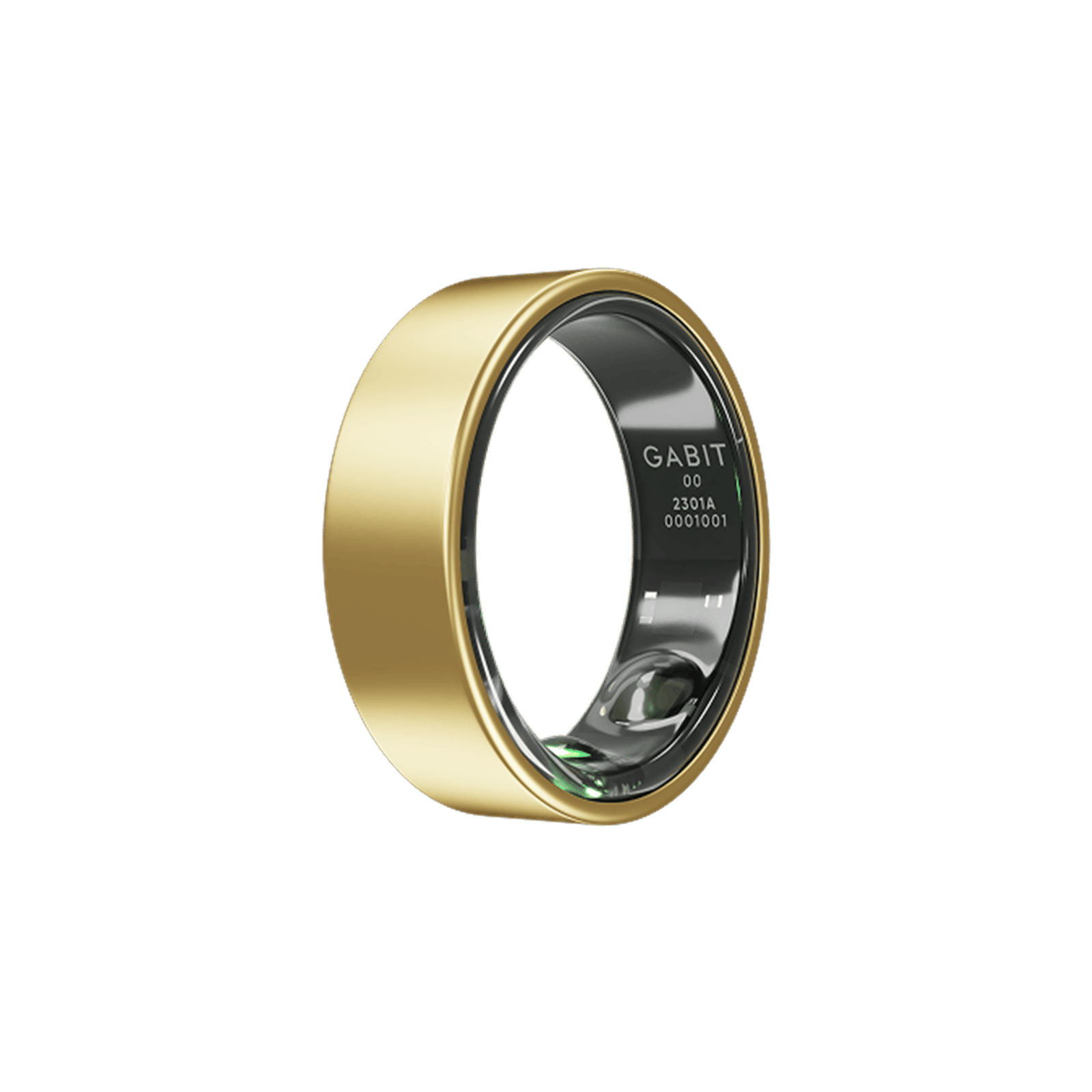 GABIT GSR0108G Smart Ring with AI Powered Health Insights (Size 8, Skin Temperature Sensor, Gold) GABIT GSR0108G Smart Ring with AI Powered Health Insights (Size 8, Skin Temperature Sensor, Gold)_1