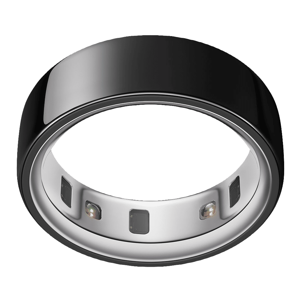 Oura Ring 4 Smart Ring with Activity Tracker (Buy Sizing Kit First, Size 5, Smart Sensing Technology, Black)_1