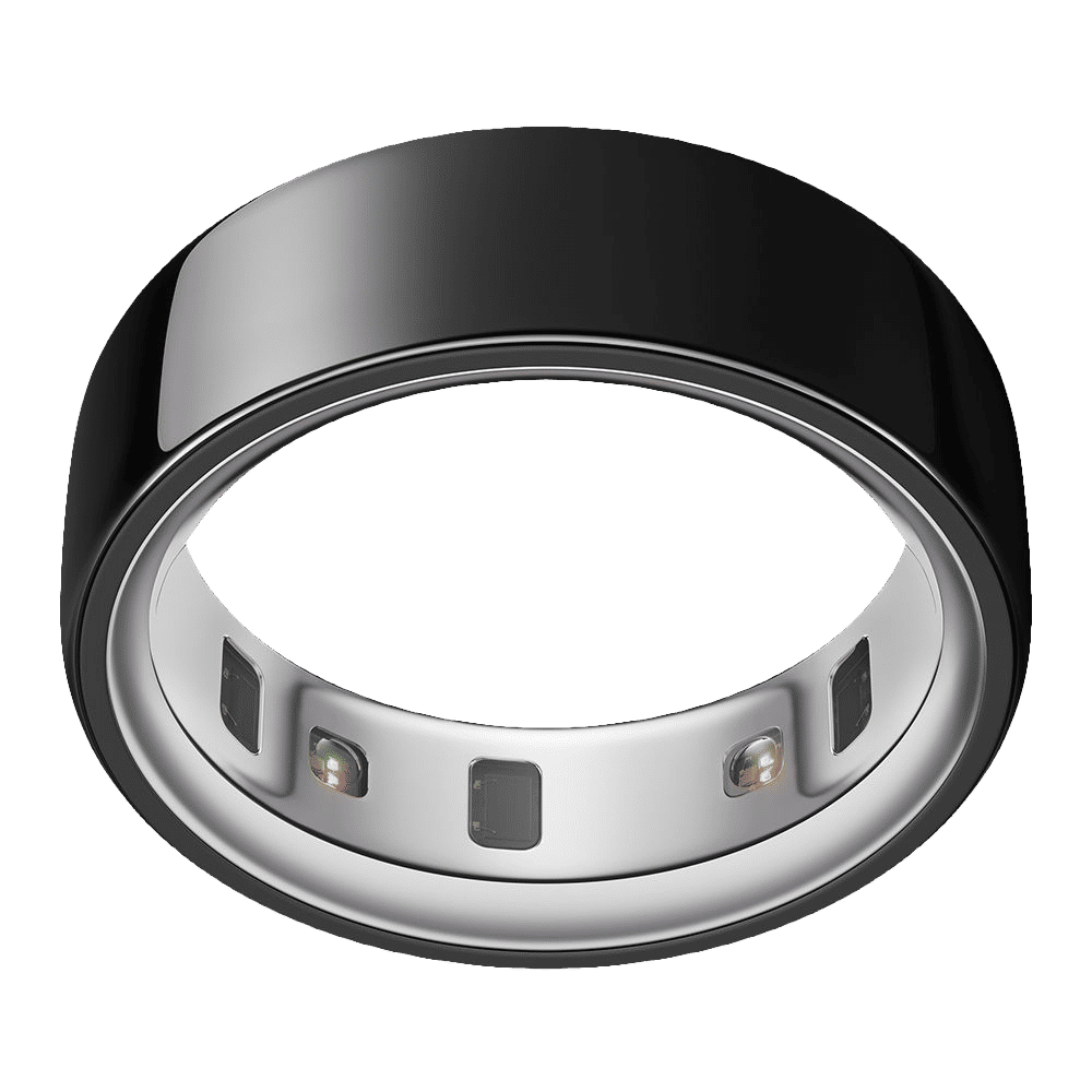 Oura Ring 4 Smart Ring with Activity Tracker (Buy Sizing Kit First, Size 6, Smart Sensing Technology, Black)_1