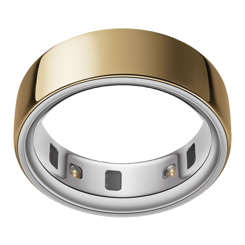 Oura Ring 4 Smart Ring with Activity Tracker (Buy Sizing Kit First, Size 4, Smart Sensing Technology, Gold)_1