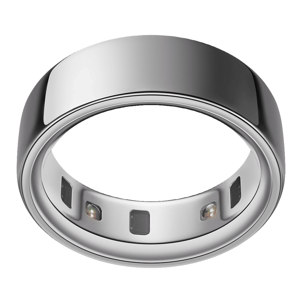 Oura Ring 4 Smart Ring with Activity Tracker (Buy Sizing Kit First, Size 10, Smart Sensing Technology, Silver) Oura Ring 4 Smart Ring with Activity Tracker (Buy Sizing Kit First, Size 10, Smart Sensing Technology, Silver)_1