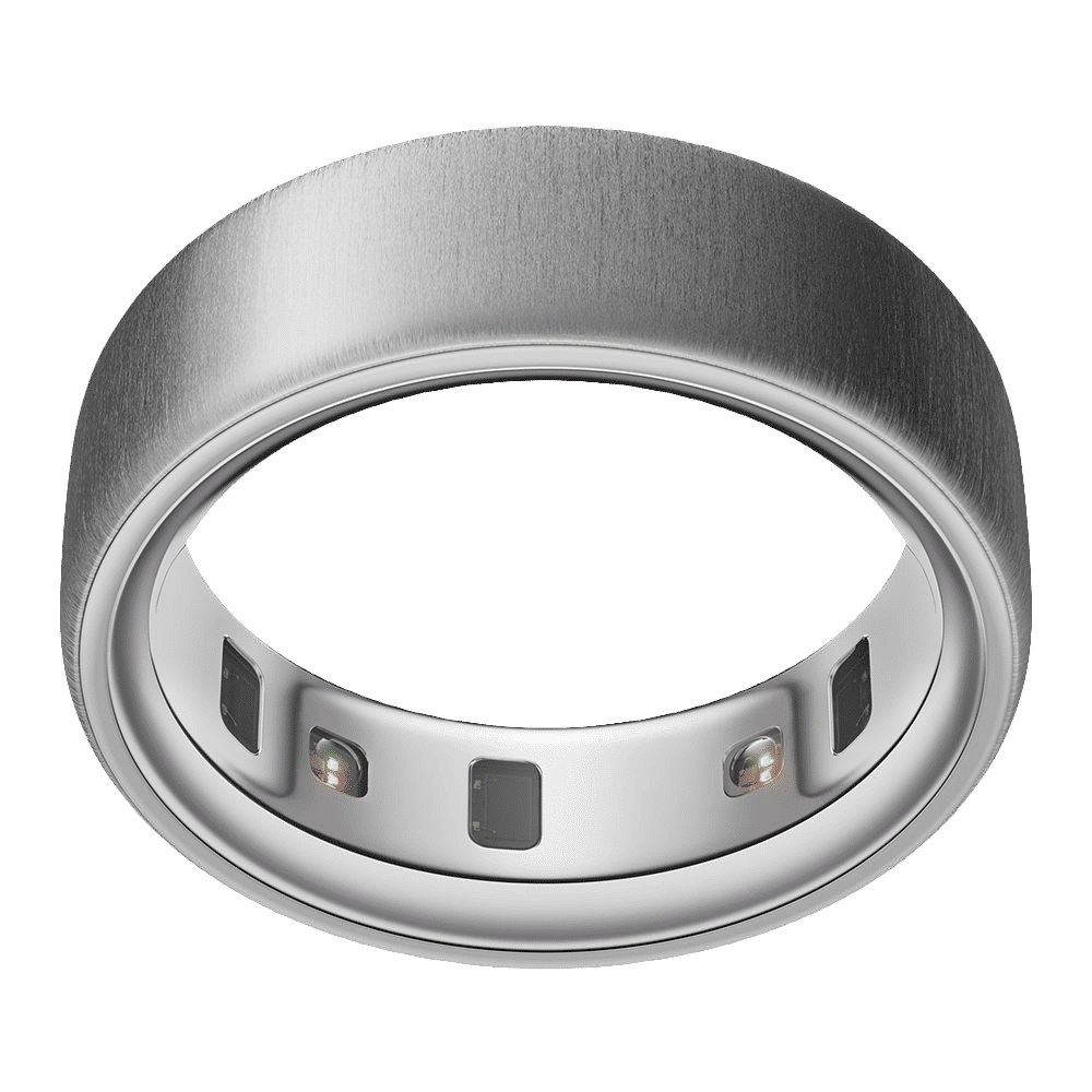 Oura Ring 4 Smart Ring with Activity Tracker (Buy Sizing Kit First, Size 11, Smart Sensing Technology, Brushed Silver) Oura Ring 4 Smart Ring with Activity Tracker (Buy Sizing Kit First, Size 11, Smart Sensing Technology, Brushed Silver)_1