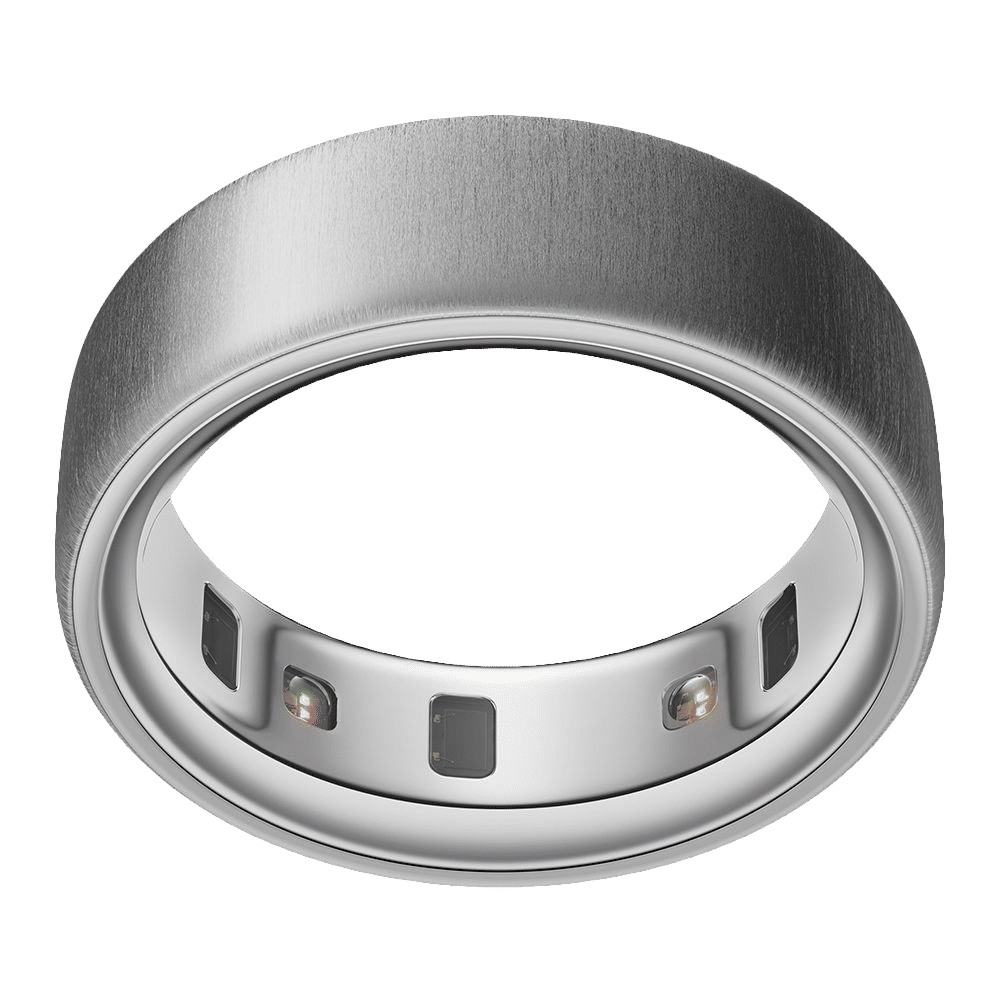 Oura Ring 4 Smart Ring with Activity Tracker (Buy Sizing Kit First, Size 13, Smart Sensing Technology, Brushed Silver) Oura Ring 4 Smart Ring with Activity Tracker (Buy Sizing Kit First, Size 13, Smart Sensing Technology, Brushed Silver)_1