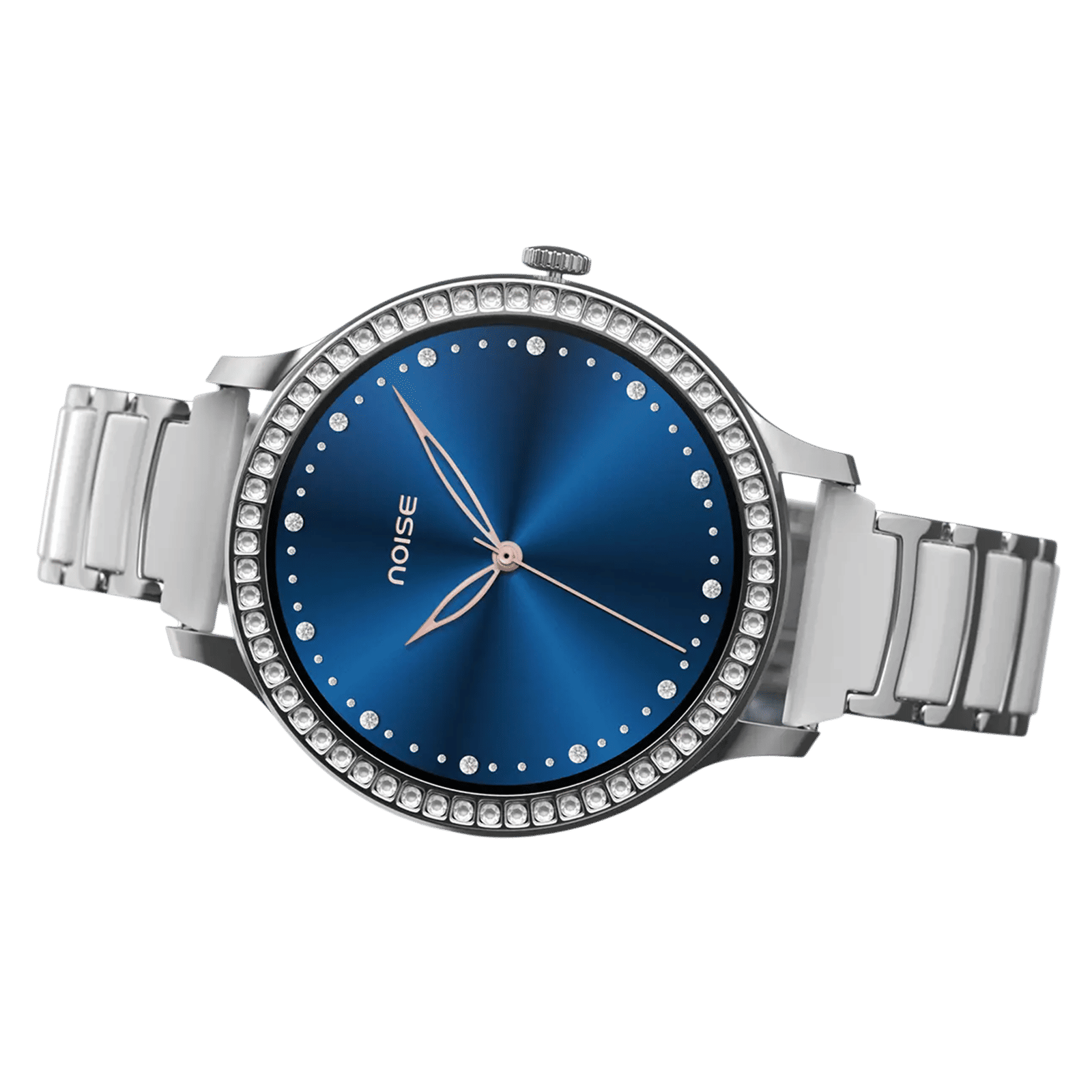 noise NoiseFit Diva Araya Smartwatch with Bluetooth Calling (32.51mm AMOLED Display, IP67 Dust & Water Resistance, Frost Silver Ceramic Strap)_4