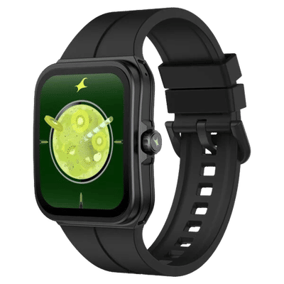 Fastrack VOX Neo Smartwatch with Bluetooth Calling (48mm Curved Ultra Vu TFT Display, IP68 Water Resistant, Black Strap)