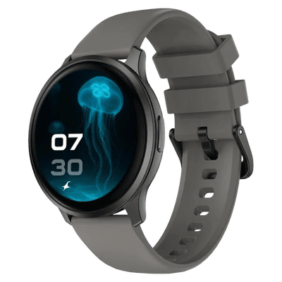 Fastrack Jupiter R3 Smartwatch with Bluetooth Calling (35mm TFT Display, IP68 Water Resistant, Grey Strap)