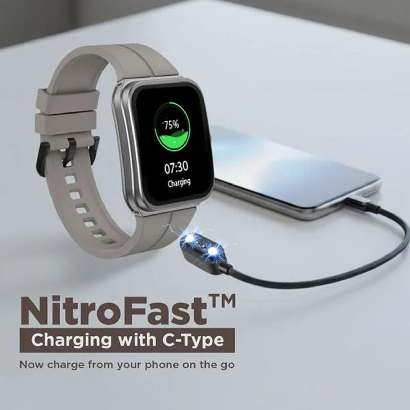 Fastrack VOX Neo Smartwatch with Bluetooth Calling (48mm Curved Ultra Vu TFT Display, IP68 Water Resistant, Grey Strap) Fastrack VOX Neo Smartwatch with Bluetooth Calling (48mm Curved Ultra Vu TFT Display, IP68 Water Resistant, Grey Strap)_4