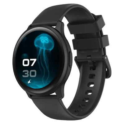 Fastrack Jupiter R3 Smartwatch with Bluetooth Calling (35mm TFT Display, IP68 Water Resistant, Black Strap)