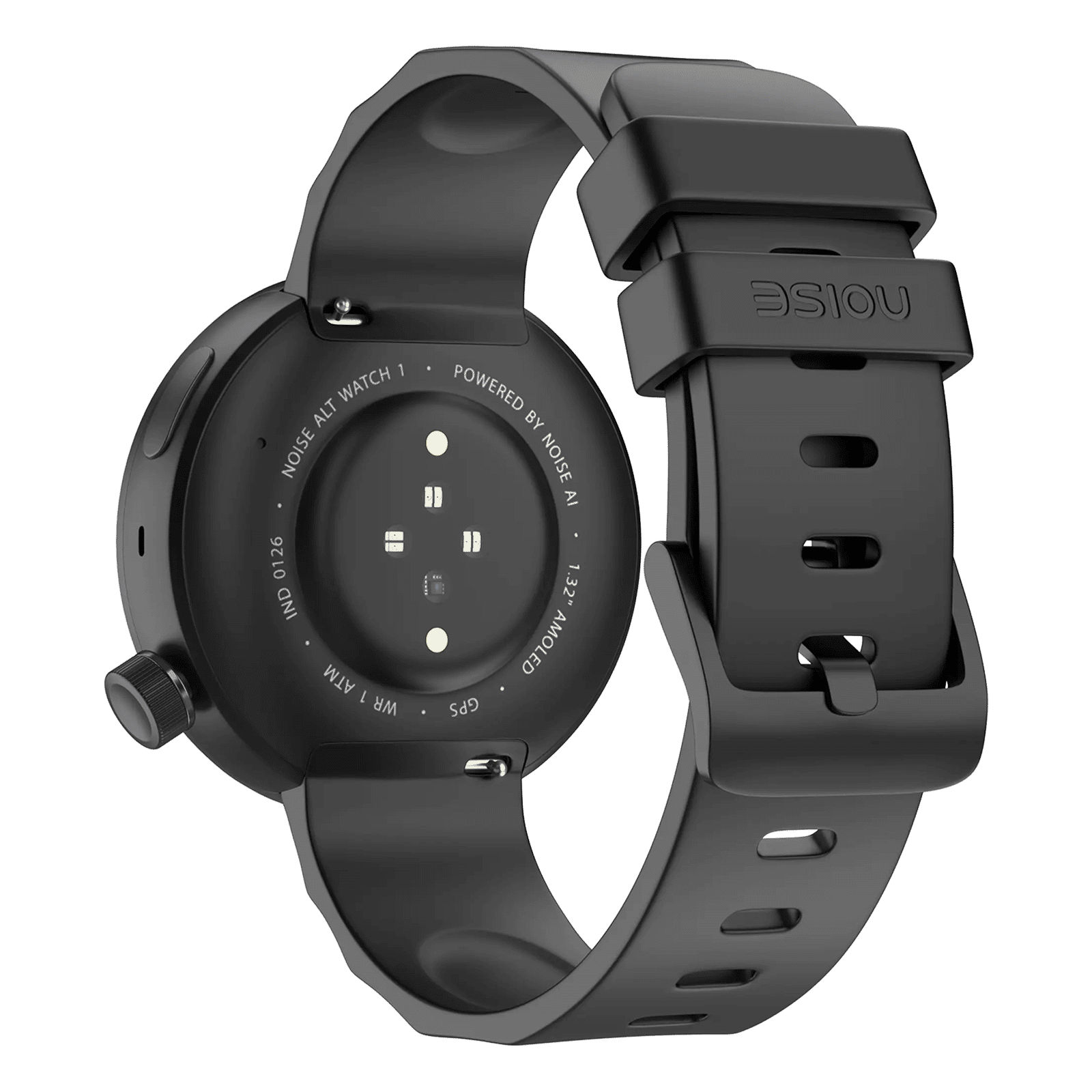 Noise ALT WATCH 1 Smartwatch Noise AI (33.5mm AMOLED Display, IP68 Dust & 1 ATM Water Resistance, Chosen Black Strap)_3