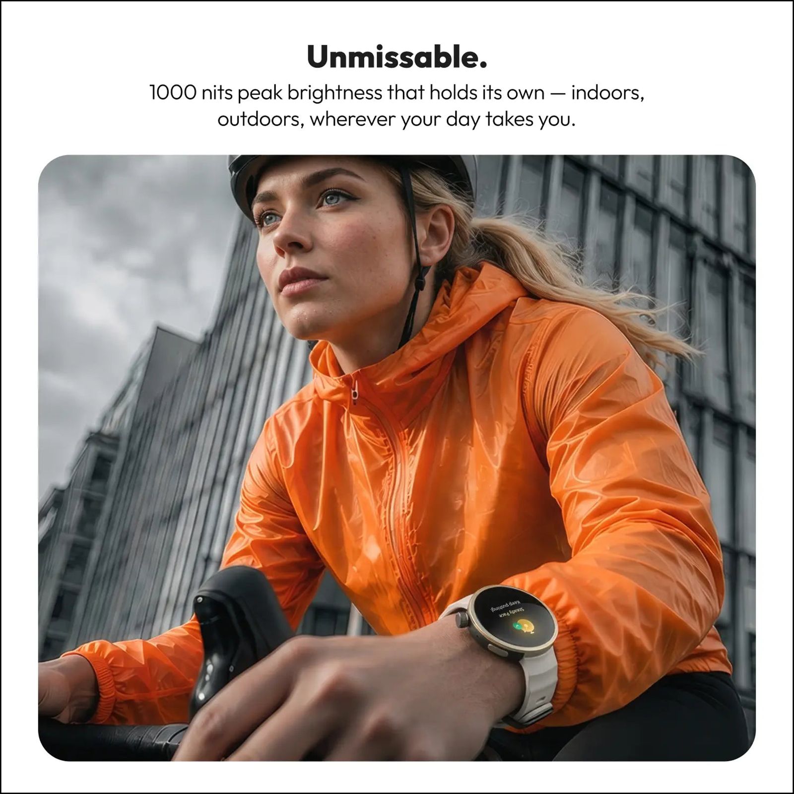 Noise ALT WATCH 1 Smartwatch Noise AI (33.5mm AMOLED Display, IP68 Dust & 1 ATM Water Resistance, Chosen Orange Strap)_7