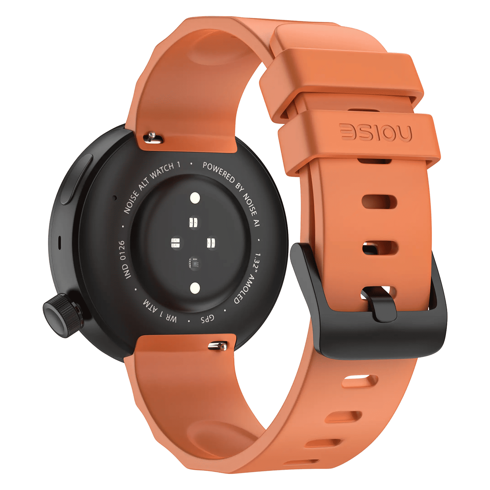Noise ALT WATCH 1 Smartwatch Noise AI (33.5mm AMOLED Display, IP68 Dust & 1 ATM Water Resistance, Chosen Orange Strap)_3