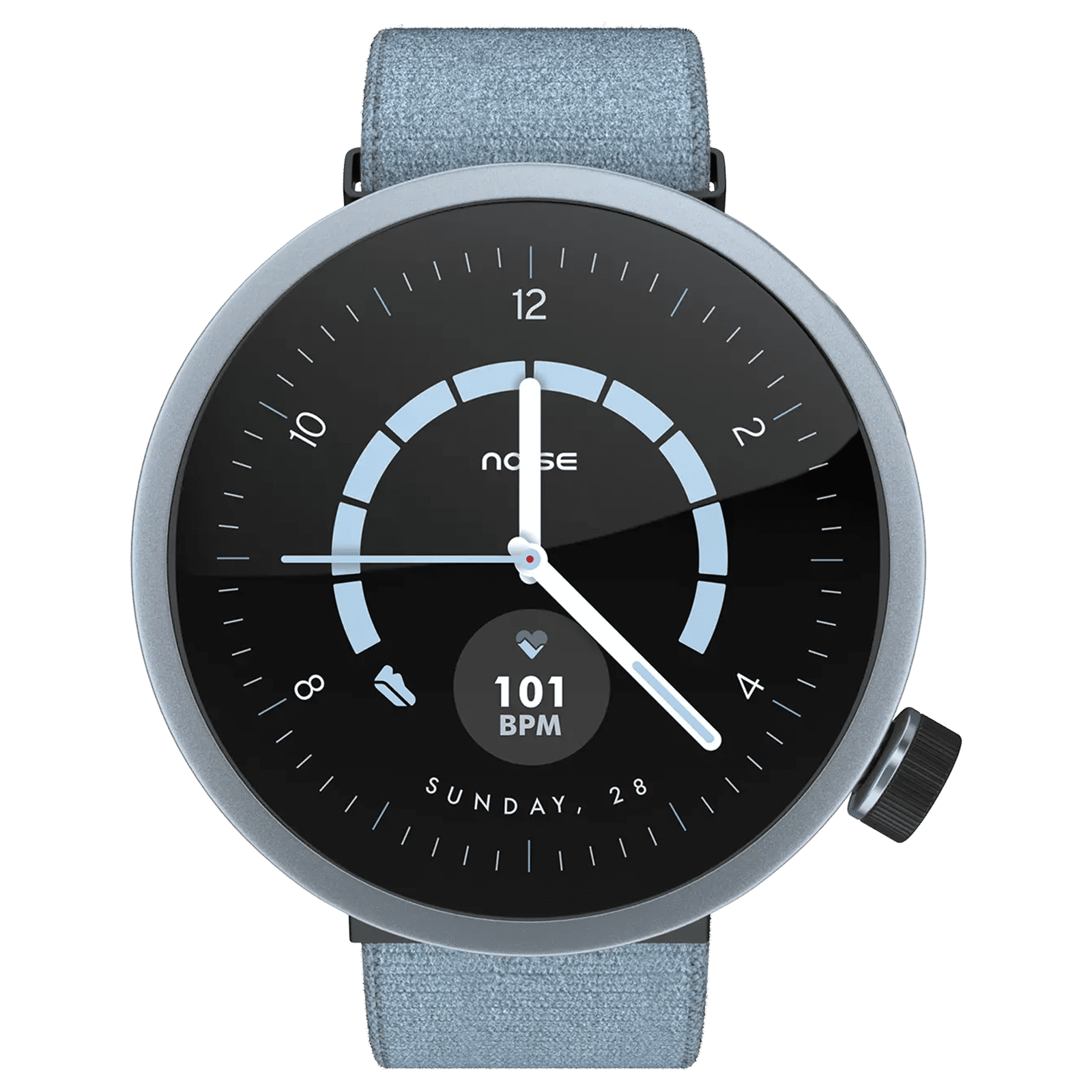 Noise ALT WATCH 1 Smartwatch Noise AI (33.5mm AMOLED Display, IP68 Dust & 1 ATM Water Resistance, Chosen Light Blue Strap)_1