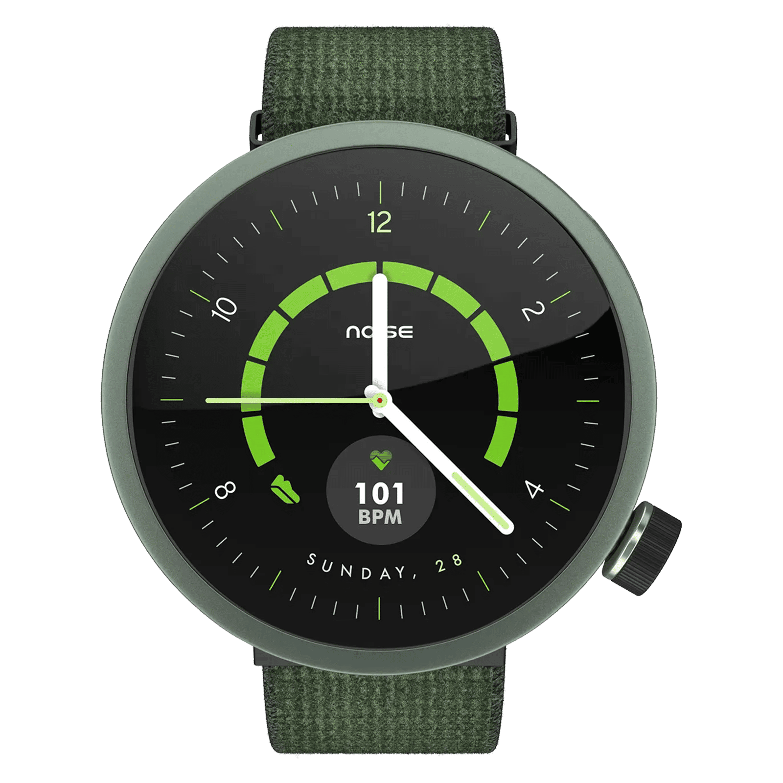 Noise ALT WATCH 1 Smartwatch Noise AI (33.5mm AMOLED Display, IP68 Dust & 1 ATM Water Resistance, Chosen Green Strap)_1
