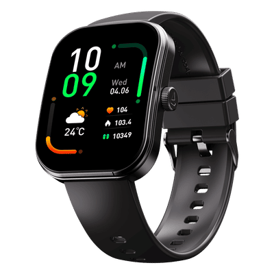 boAt Wave Sigma 3 Curv Smartwatch with Bluetooth Calling (51mm HD Display, IP68 Water Resistance, Active Black Strap)