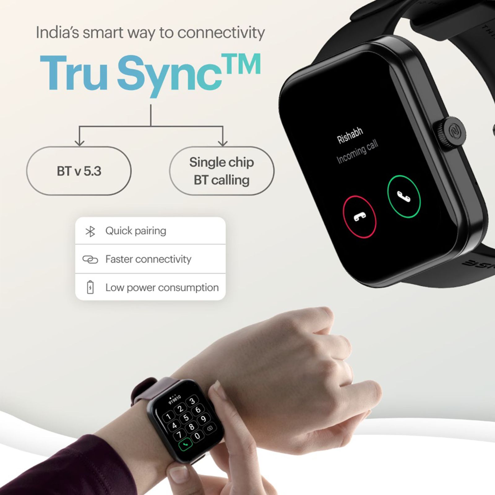 Noise ColorFit Elevate Smartwatch with Bluetooth Calling (46.99mm TFT LCD Display, IP68 Water & Dust Resistance, Jet Black Strap) Noise ColorFit Elevate Smartwatch with Bluetooth Calling (46.99mm TFT LCD Display, IP68 Water & Dust Resistance, Jet Black Strap)_7