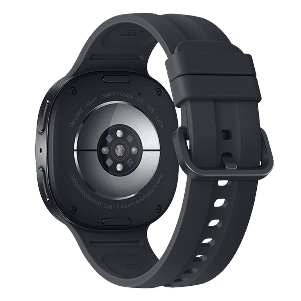 SAMSUNG Galaxy Watch9 Wi-Fi+Bluetooth Wear OS Smartwatch (34mm Super AMOLED Display, Snapdragon Wear Elite Processor, Dual Frequency GPS, Black Sport Strap) SAMSUNG Galaxy Watch9 Wi-Fi+Bluetooth Wear OS Smartwatch (34mm Super AMOLED Display, Snapdragon Wear Elite Processor, Dual Frequency GPS, Black Sport Strap)_5