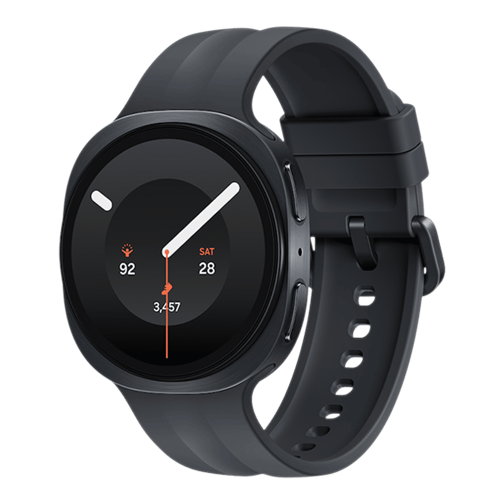 SAMSUNG Galaxy Watch9 Wi-Fi+4G SIM Wear OS Smartwatch (34mm Super AMOLED Display, Snapdragon Wear Elite Processor, Dual Frequency GPS, Black Sport Strap)_3