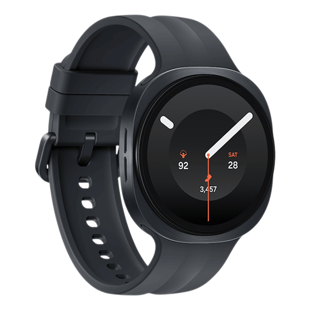 SAMSUNG Galaxy Watch9 Wi-Fi+4G SIM Wear OS Smartwatch (34mm Super AMOLED Display, Snapdragon Wear Elite Processor, Dual Frequency GPS, Black Sport Strap)_4