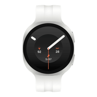 SAMSUNG Galaxy Watch9 Wi-Fi+Bluetooth Wear OS Smartwatch (34mm Super AMOLED Display, Snapdragon Wear Elite Processor, Dual Frequency GPS, Cream Sport Strap)