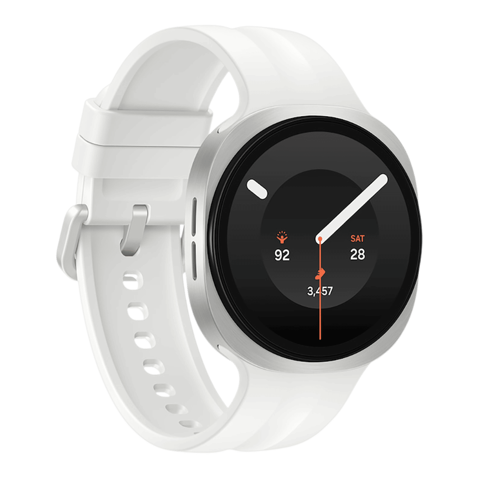 SAMSUNG Galaxy Watch9 Wi-Fi+Bluetooth Wear OS Smartwatch (34mm Super AMOLED Display, Snapdragon Wear Elite Processor, Dual Frequency GPS, Cream Sport Strap) SAMSUNG Galaxy Watch9 Wi-Fi+Bluetooth Wear OS Smartwatch (34mm Super AMOLED Display, Snapdragon Wear Elite Processor, Dual Frequency GPS, Cream Sport Strap)_4