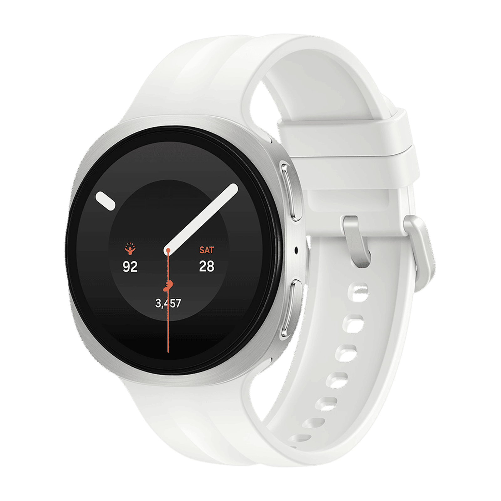 SAMSUNG Galaxy Watch9 Wi-Fi+4G SIM Wear OS Smartwatch (34mm Super AMOLED Display, Snapdragon Wear Elite Processor, Dual Frequency GPS, Cream Sport Strap) SAMSUNG Galaxy Watch9 Wi-Fi+4G SIM Wear OS Smartwatch (34mm Super AMOLED Display, Snapdragon Wear Elite Processor, Dual Frequency GPS, Cream Sport Strap)_3