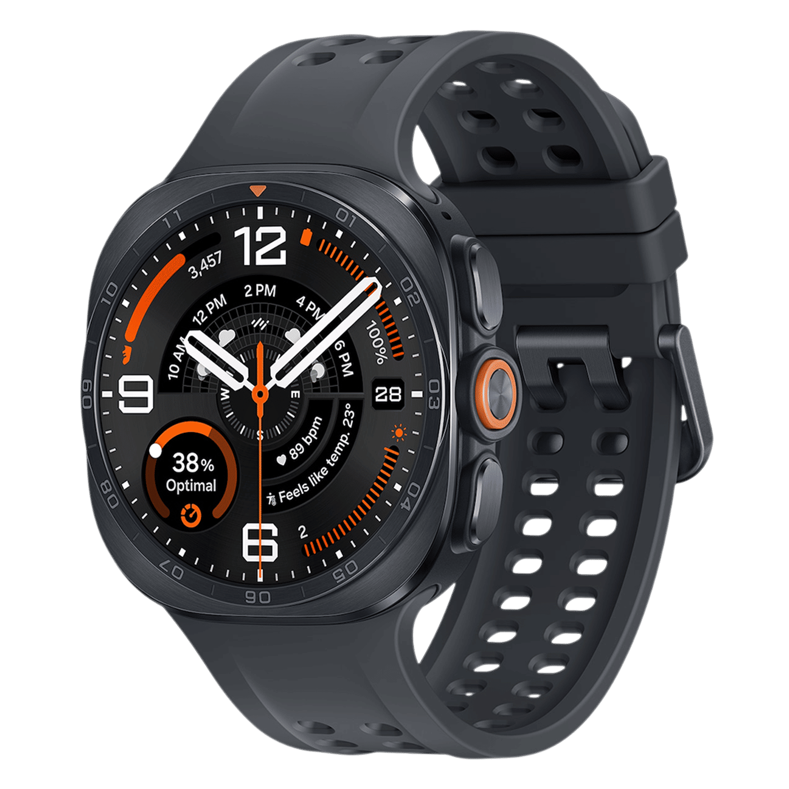 SAMSUNG Galaxy Watch Ultra2 Wi-Fi+4G SIM Wear OS Smartwatch (38.5mm Super AMOLED Display, Snapdragon Wear Elite Processor, Dual Frequency GPS, Black Marine Strap) SAMSUNG Galaxy Watch Ultra2 Wi-Fi+4G SIM Wear OS Smartwatch (38.5mm Super AMOLED Display, Snapdragon Wear Elite Processor, Dual Frequency GPS, Black Marine Strap)_3