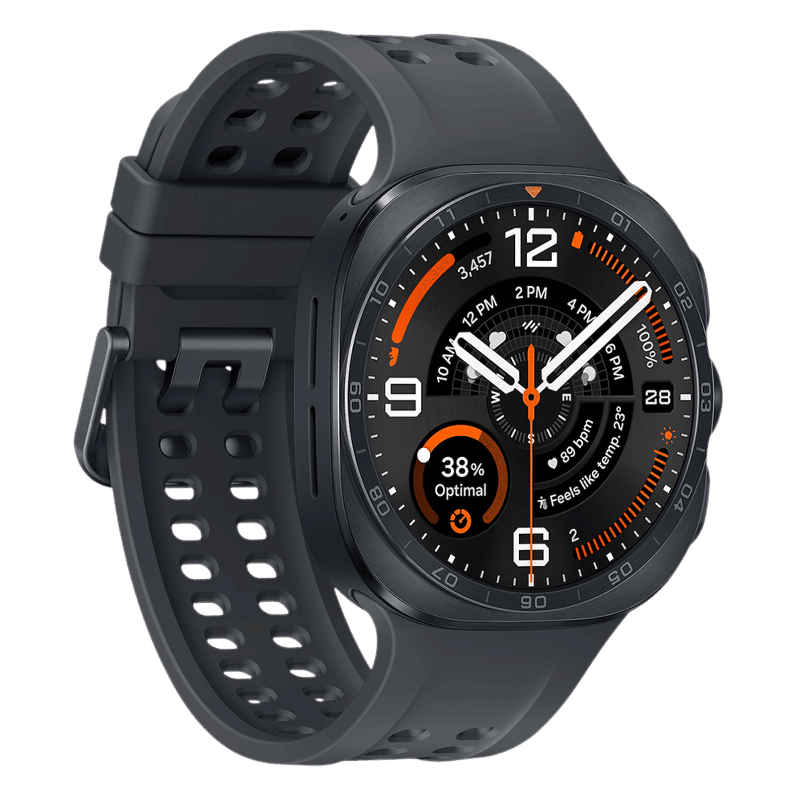 SAMSUNG Galaxy Watch Ultra2 Wi-Fi+4G SIM Wear OS Smartwatch (38.5mm Super AMOLED Display, Snapdragon Wear Elite Processor, Dual Frequency GPS, Black Marine Strap) SAMSUNG Galaxy Watch Ultra2 Wi-Fi+4G SIM Wear OS Smartwatch (38.5mm Super AMOLED Display, Snapdragon Wear Elite Processor, Dual Frequency GPS, Black Marine Strap)_4