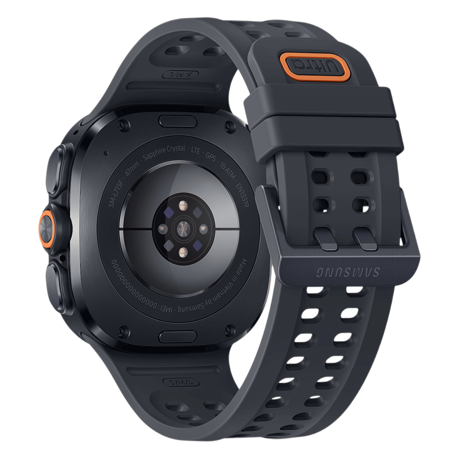 SAMSUNG Galaxy Watch Ultra2 Wi-Fi+4G SIM Wear OS Smartwatch (38.5mm Super AMOLED Display, Snapdragon Wear Elite Processor, Dual Frequency GPS, Black Marine Strap) SAMSUNG Galaxy Watch Ultra2 Wi-Fi+4G SIM Wear OS Smartwatch (38.5mm Super AMOLED Display, Snapdragon Wear Elite Processor, Dual Frequency GPS, Black Marine Strap)_5