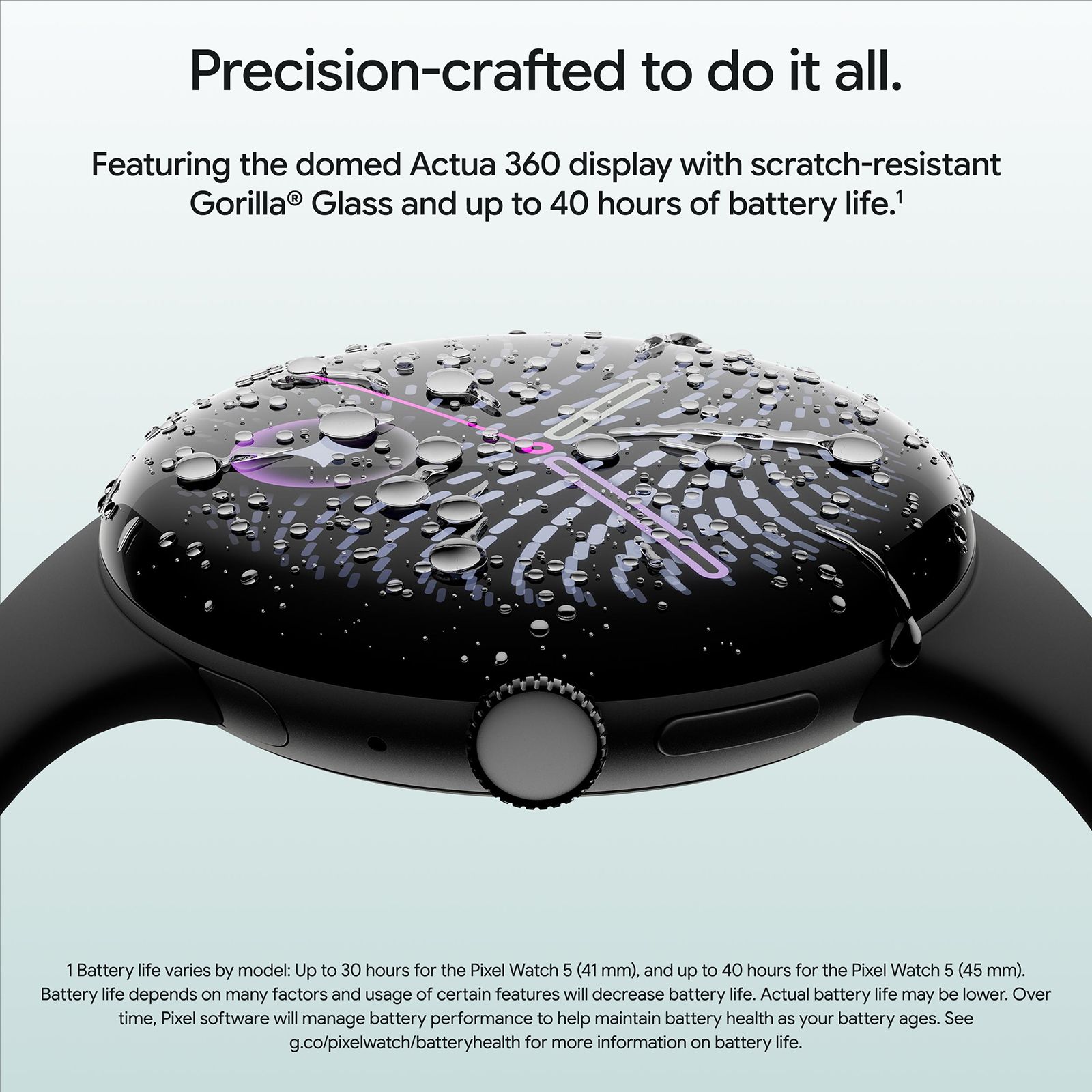 Google Pixel Watch 5 Wi-Fi+Bluetooth Wear OS Smartwatch (41mm AMOLED LTPO Display, Qualcomm Snapdragon W5 Gen 2 Cortex-M55, Gemini Intelligence, Olive Active Band) Google Pixel Watch 5 Wi-Fi+Bluetooth Wear OS Smartwatch (41mm AMOLED LTPO Display, Qualcomm Snapdragon W5 Gen 2 Cortex-M55, Gemini Intelligence, Olive Active Band)_5
