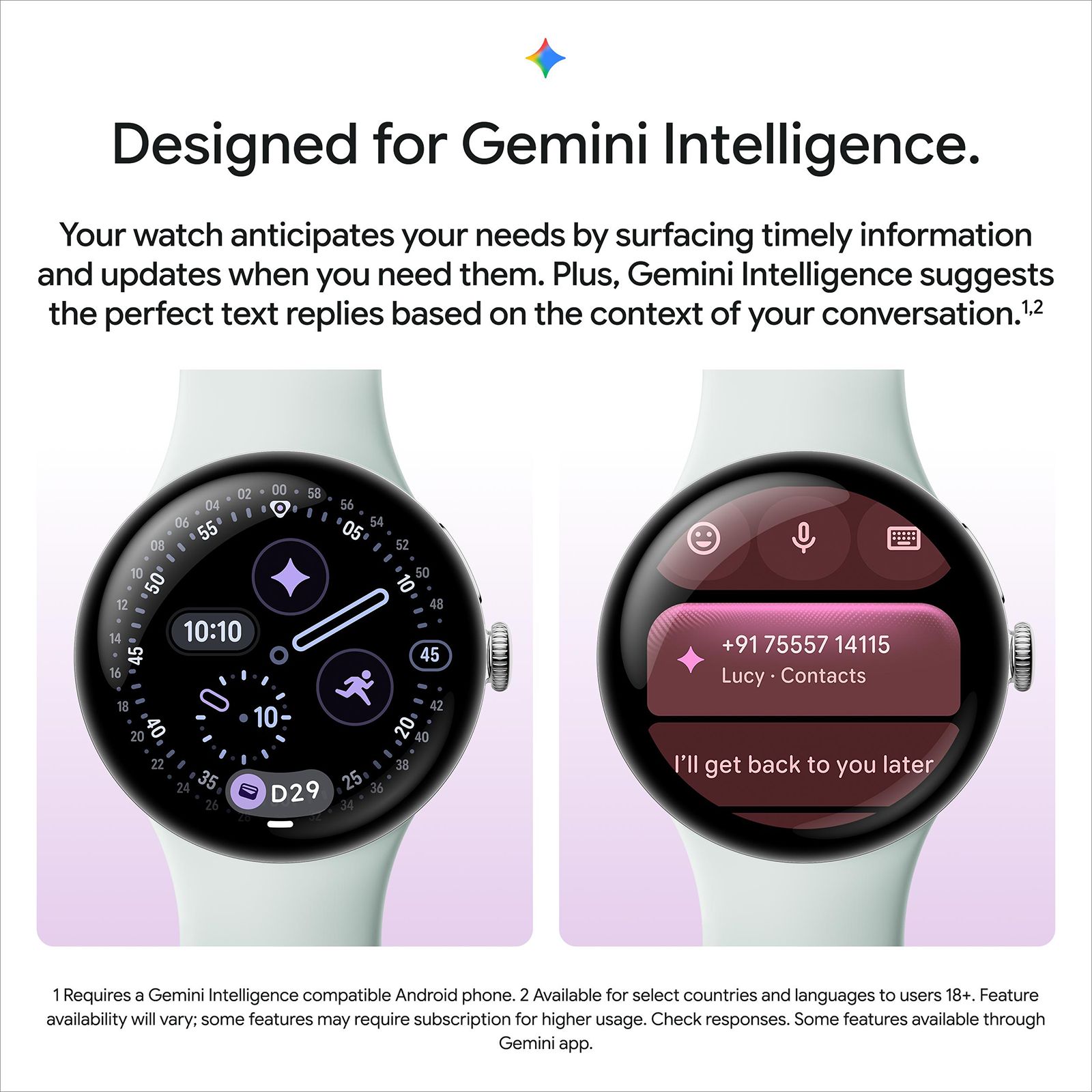 Google Pixel Watch 5 Wi-Fi+Bluetooth Wear OS Smartwatch (41mm AMOLED LTPO Display, Qualcomm Snapdragon W5 Gen 2 Cortex-M55, Gemini Intelligence, Olive Active Band) Google Pixel Watch 5 Wi-Fi+Bluetooth Wear OS Smartwatch (41mm AMOLED LTPO Display, Qualcomm Snapdragon W5 Gen 2 Cortex-M55, Gemini Intelligence, Olive Active Band)_10