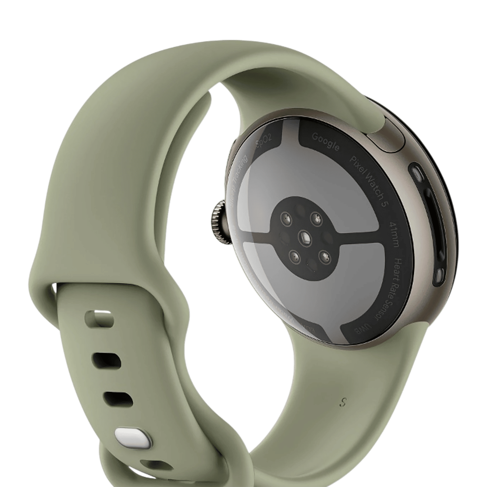 Google Pixel Watch 5 Wi-Fi+Bluetooth Wear OS Smartwatch (41mm AMOLED LTPO Display, Qualcomm Snapdragon W5 Gen 2 Cortex-M55, Gemini Intelligence, Olive Active Band) Google Pixel Watch 5 Wi-Fi+Bluetooth Wear OS Smartwatch (41mm AMOLED LTPO Display, Qualcomm Snapdragon W5 Gen 2 Cortex-M55, Gemini Intelligence, Olive Active Band)_3