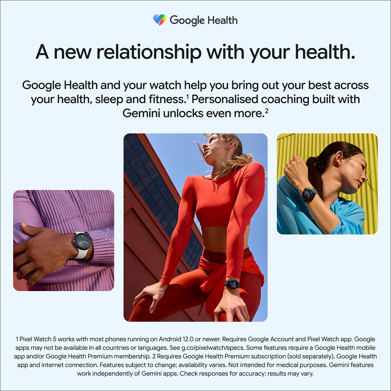 Google Pixel Watch 5 Wi-Fi+Bluetooth Wear OS Smartwatch (45mm AMOLED LTPO Display, Qualcomm Snapdragon W5 Gen 2 Cortex-M55, Gemini Intelligence, Olive Active Band) Google Pixel Watch 5 Wi-Fi+Bluetooth Wear OS Smartwatch (45mm AMOLED LTPO Display, Qualcomm Snapdragon W5 Gen 2 Cortex-M55, Gemini Intelligence, Olive Active Band)_9