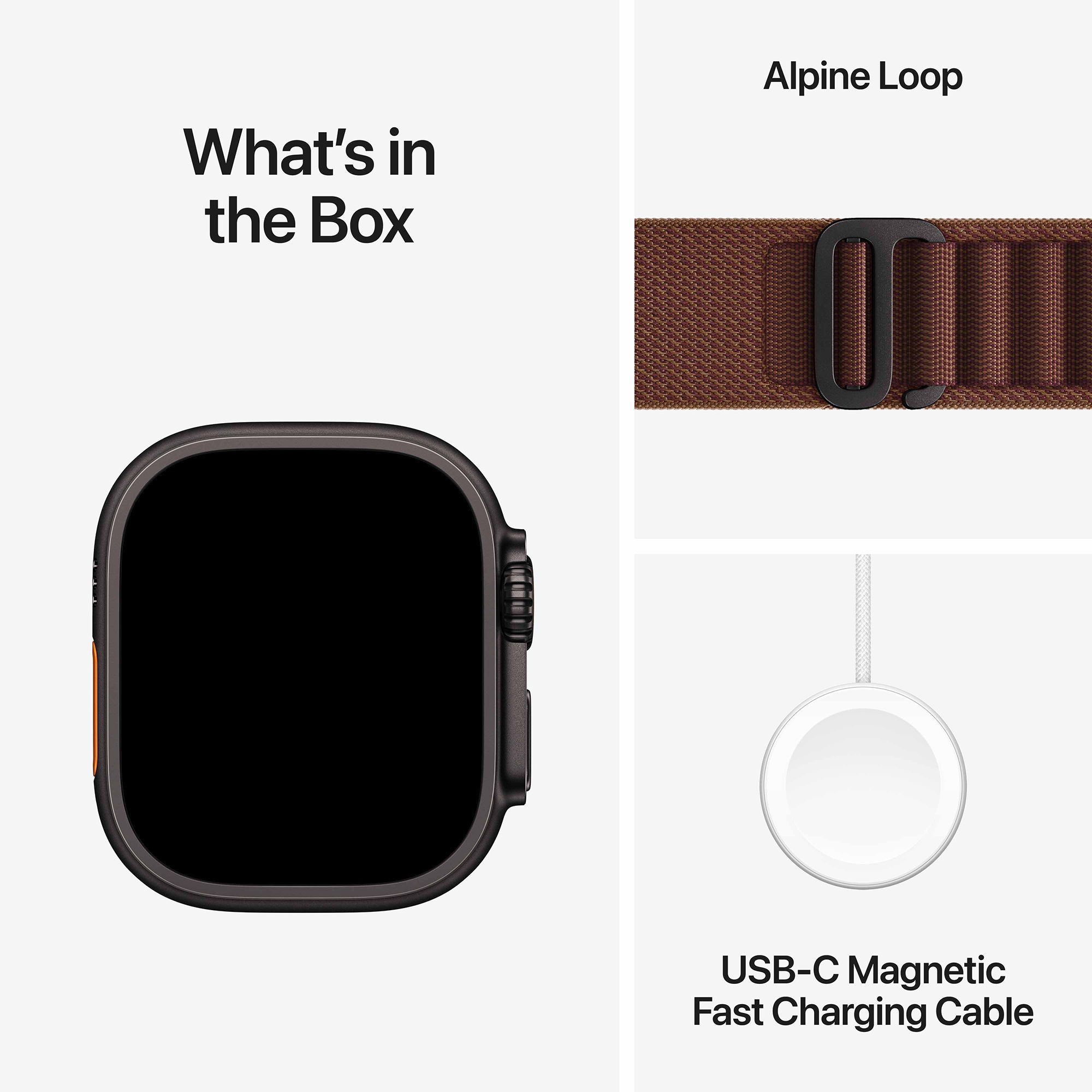 Apple Watch Ultra 4 GPS+Cellular with Burgundy Alpine Loop - L (49mm Retina LTPO3 OLED Display, Black Titanium Case) Apple Watch Ultra 4 GPS+Cellular with Burgundy Alpine Loop - L (49mm Retina LTPO3 OLED Display, Black Titanium Case)_8