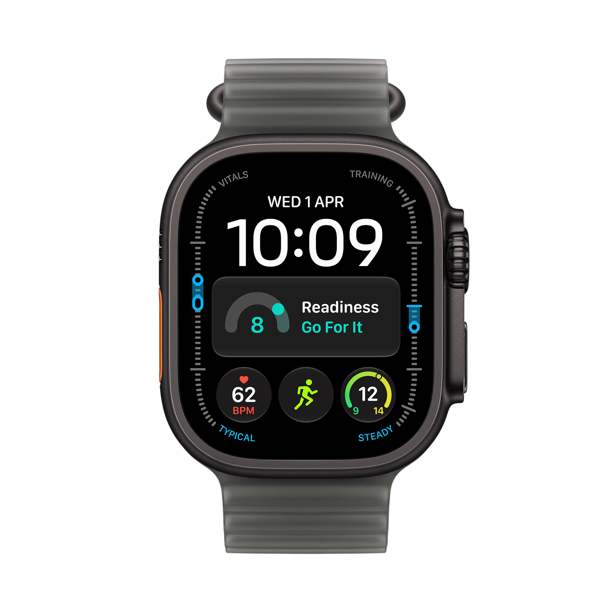 Apple Watch Ultra 4 GPS+Cellular with Translucent Black Ocean Band (49mm Retina LTPO3 OLED Display, Black Titanium Case) Apple Watch Ultra 4 GPS+Cellular with Translucent Black Ocean Band (49mm Retina LTPO3 OLED Display, Black Titanium Case)_2