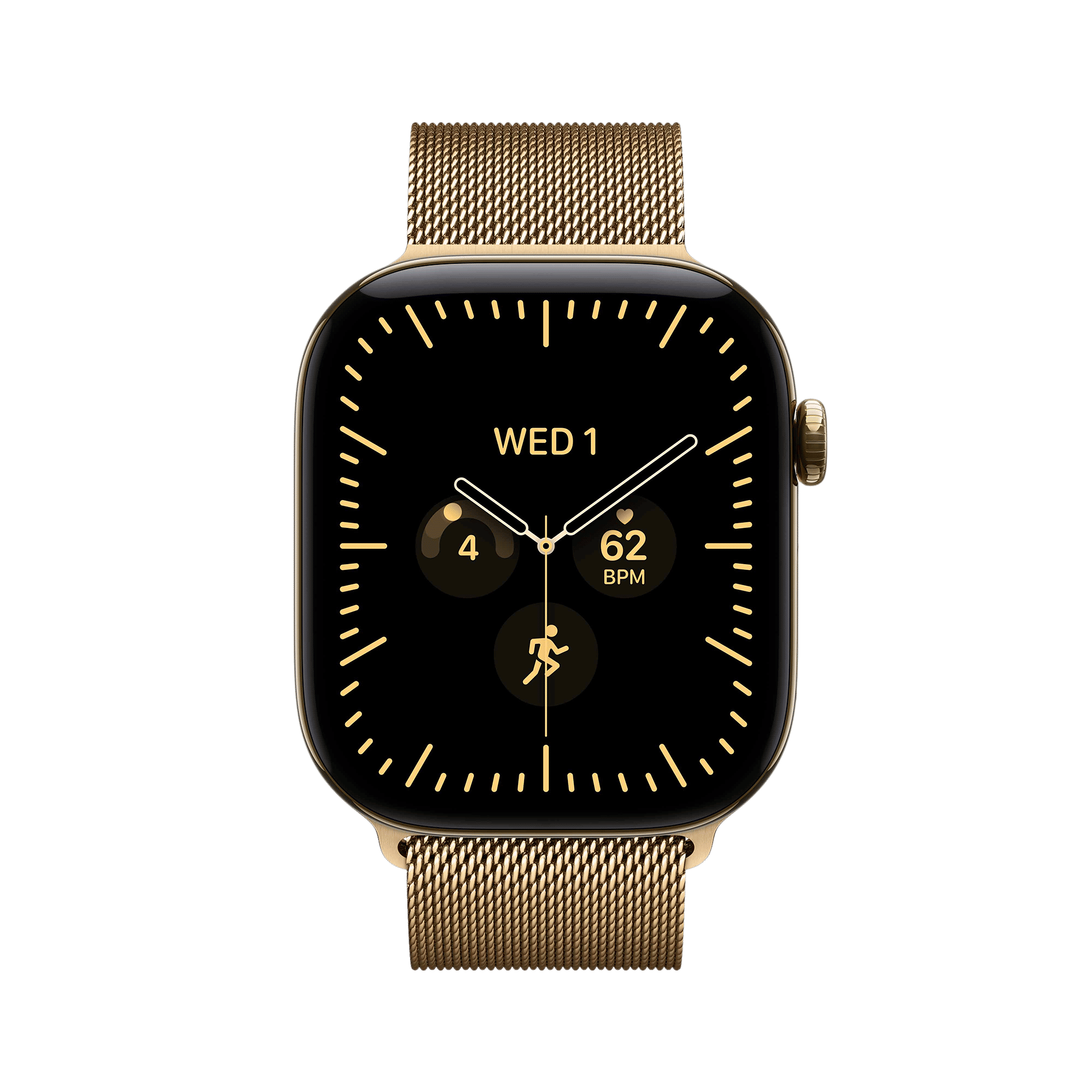 Apple Watch Series 12 GPS+Cellular with Radiant Gold Milanese Loop - M/L (46mm Retina LTPO3 OLED Display, Radiant Gold Titanium Case) Apple Watch Series 12 GPS+Cellular with Radiant Gold Milanese Loop - M/L (46mm Retina LTPO3 OLED Display, Radiant Gold Titanium Case)_2