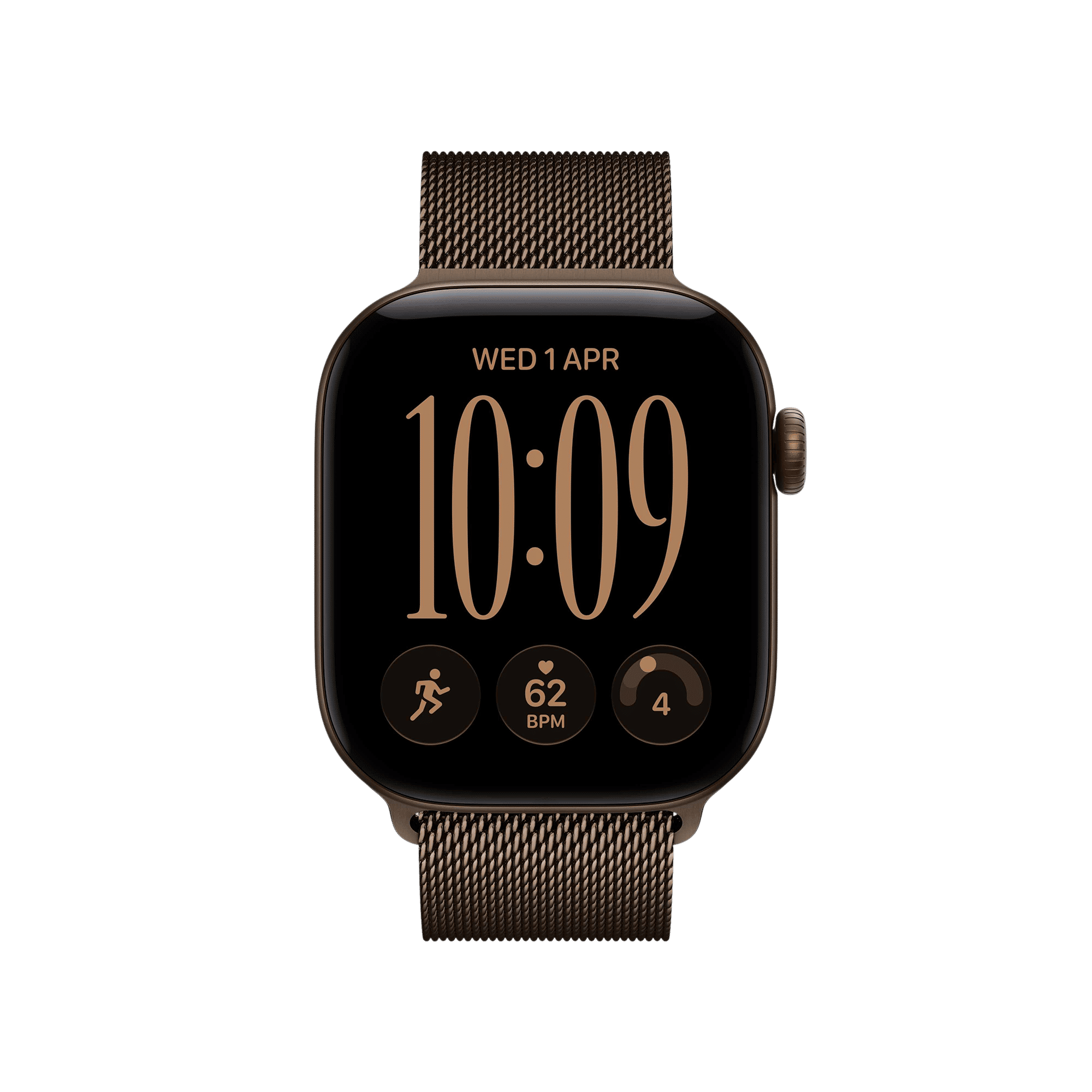 Apple Watch Series 12 GPS with Dark Bronze Milanese Loop (42mm Retina LTPO3 OLED Display, Dark Bronze Aluminium Case) Apple Watch Series 12 GPS with Dark Bronze Milanese Loop (42mm Retina LTPO3 OLED Display, Dark Bronze Aluminium Case)_2