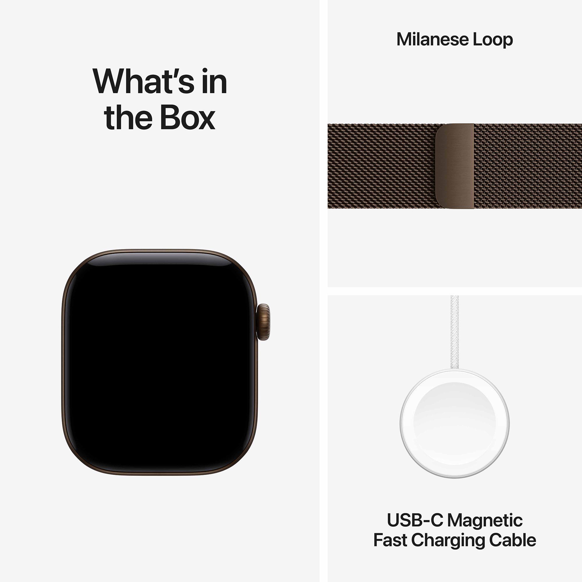Apple Watch Series 12 GPS with Dark Bronze Milanese Loop (42mm Retina LTPO3 OLED Display, Dark Bronze Aluminium Case) Apple Watch Series 12 GPS with Dark Bronze Milanese Loop (42mm Retina LTPO3 OLED Display, Dark Bronze Aluminium Case)_8