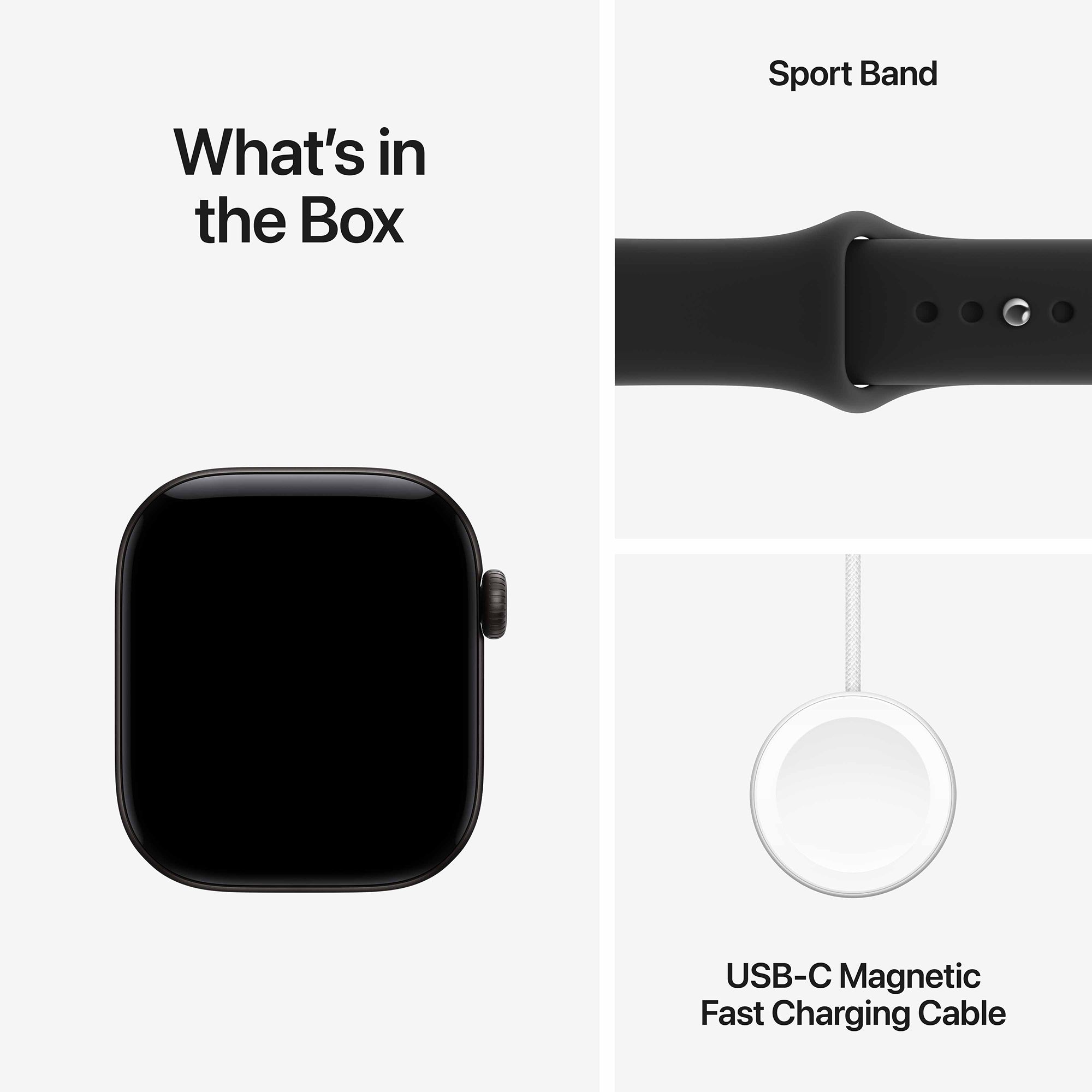 Apple Watch Series 12 GPS with Black Sport Band - M/L (42mm Retina LTPO3 OLED Display, Black Aluminium Case) Apple Watch Series 12 GPS with Black Sport Band - M/L (42mm Retina LTPO3 OLED Display, Black Aluminium Case)_8