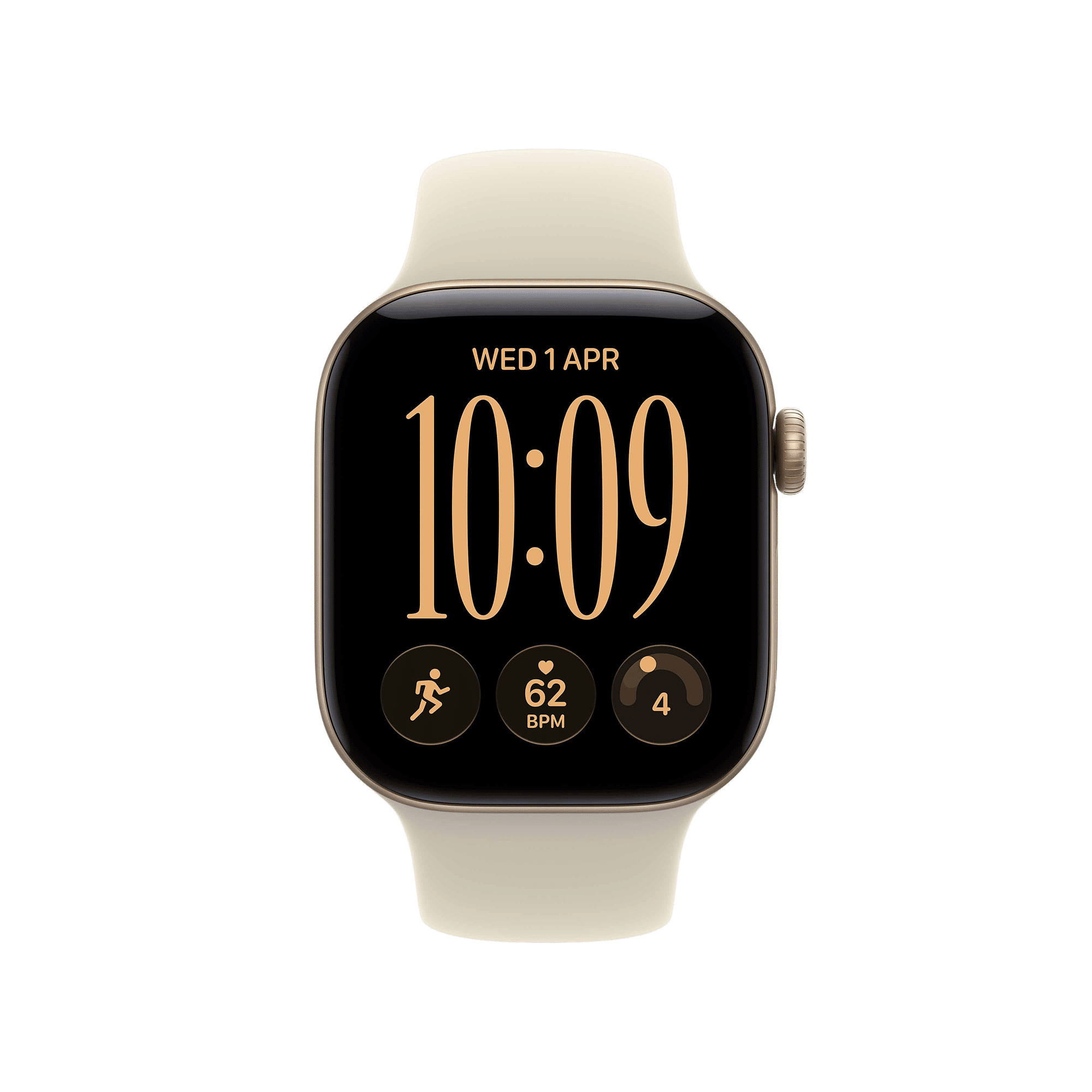 Apple Watch Series 12 GPS with Sand Sport Band - M/L (42mm Retina LTPO3 OLED Display, Light Gold Aluminium Case) Apple Watch Series 12 GPS with Sand Sport Band - M/L (42mm Retina LTPO3 OLED Display, Light Gold Aluminium Case)_2