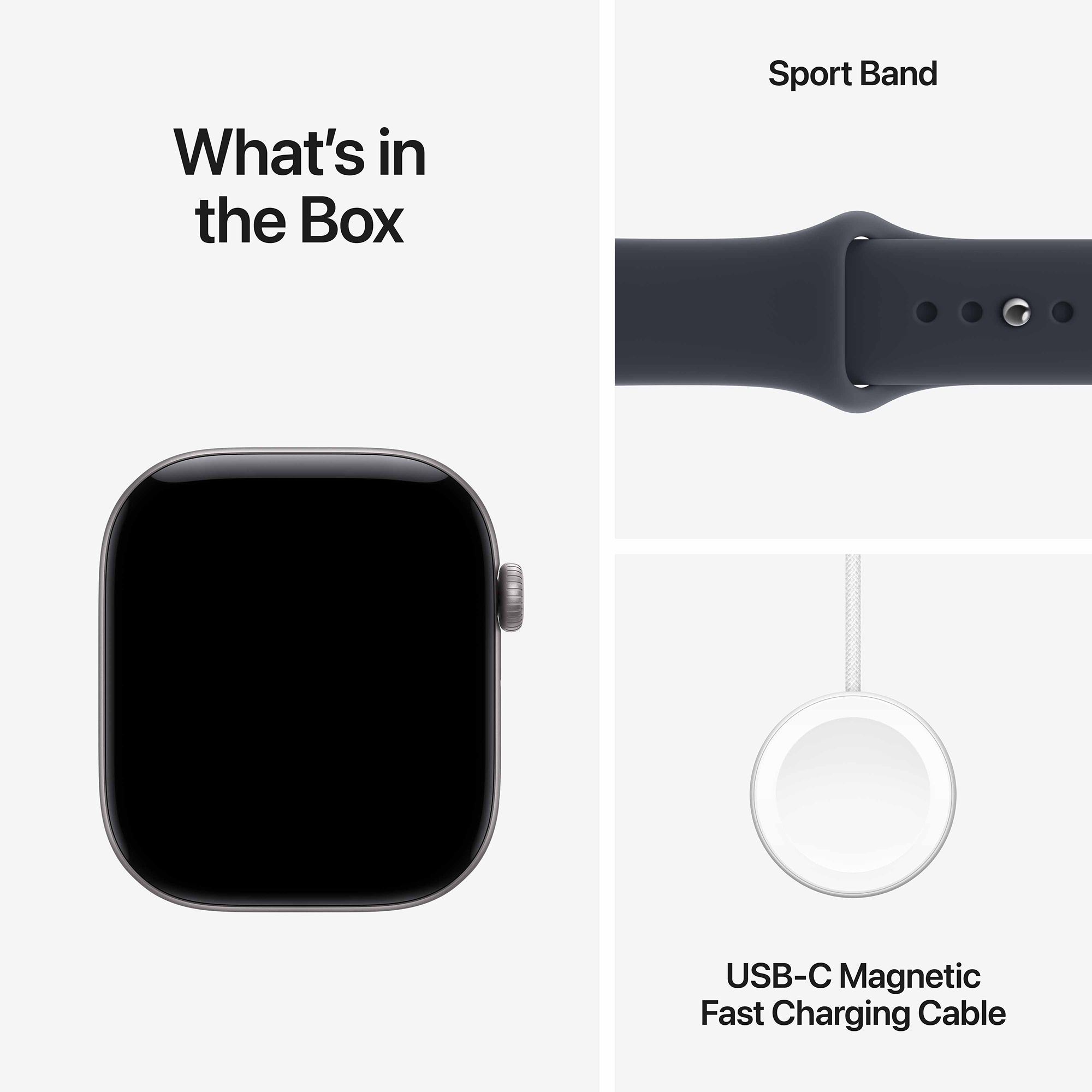 Apple Watch Series 12 GPS with Navy Blue Sport Band - M/L (46mm Retina LTPO3 OLED Display, Space Grey Aluminium Case) Apple Watch Series 12 GPS with Navy Blue Sport Band - M/L (46mm Retina LTPO3 OLED Display, Space Grey Aluminium Case)_8