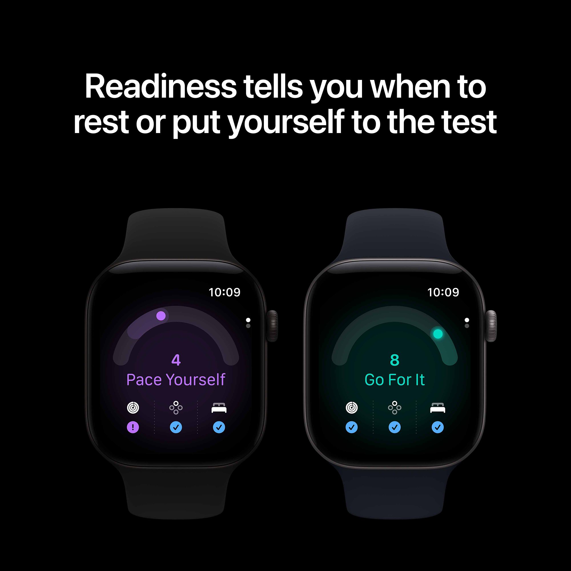 Apple Watch Series 12 GPS with Navy Blue Sport Band - S/M (42mm Retina LTPO3 OLED Display, Space Grey Aluminium Case)_4