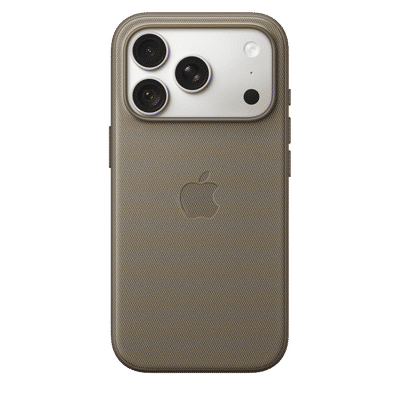 Apple Hard TPU & Recycled Polyester Back Cover for Apple iPhone 18 Pro (MagSafe Compatible, Taupe)