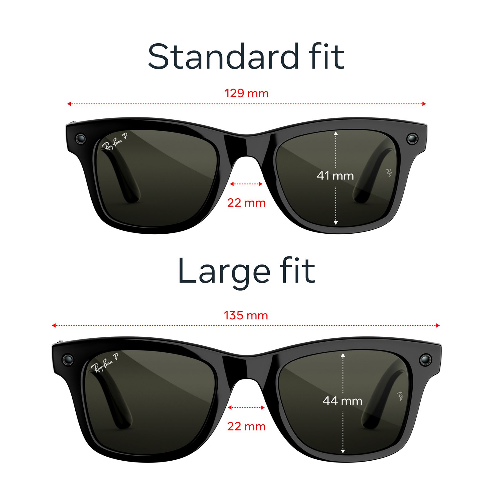 Ray-Ban Meta Wayfarer (Gen 3) AI Glasses (12MP Camera, 9Hrs Playtime, Meta AI, Open Ear Speaker, Real-time Translation, 3K Ultra HD Video Recording, Green Polarised Lenses, Medium, Shiny Black)_5