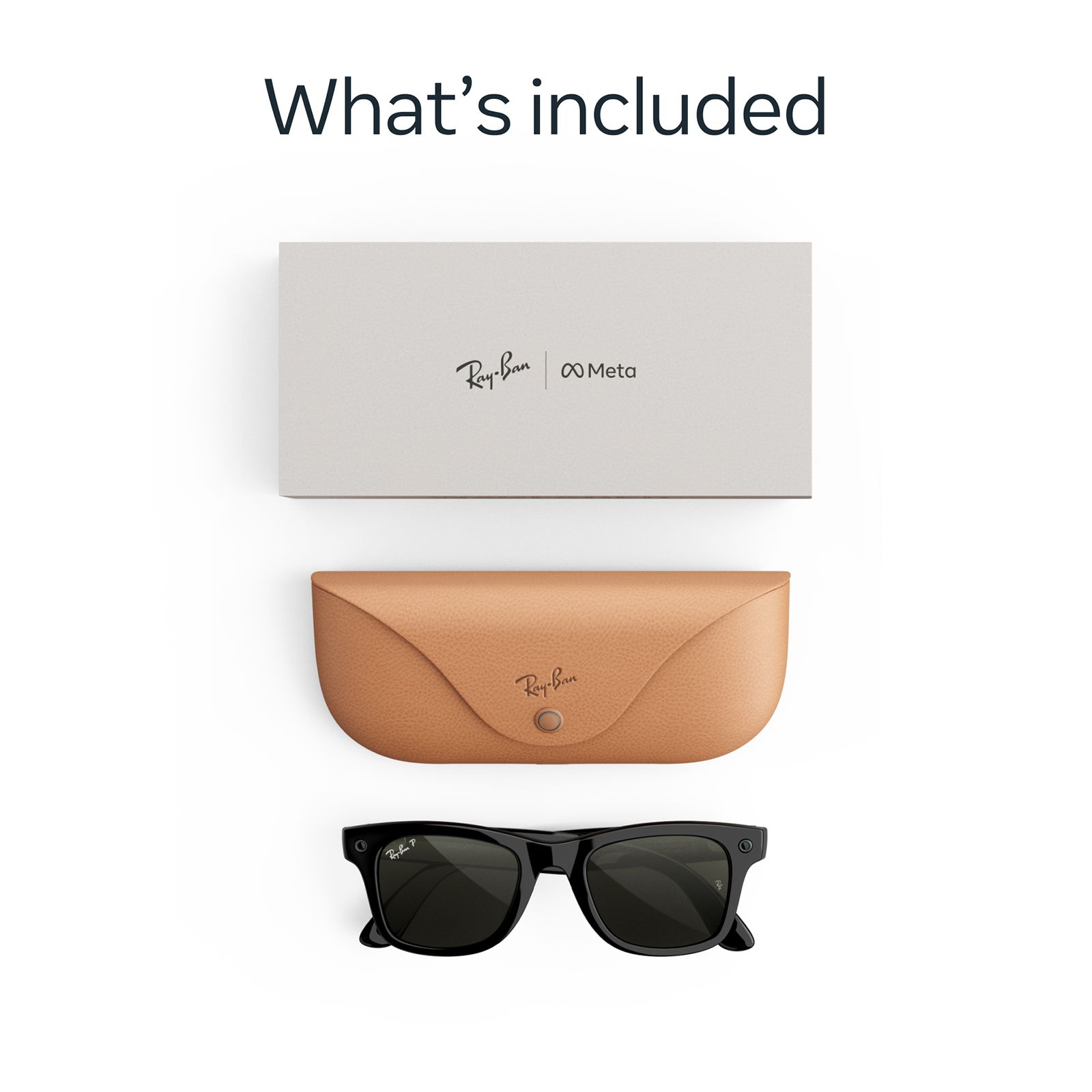 Ray-Ban Meta Wayfarer (Gen 3) AI Glasses (12MP Camera, 9Hrs Playtime, Meta AI, Open Ear Speaker, Real-time Translation, 3K Ultra HD Video Recording, Green Polarised Lenses, Medium, Shiny Black)_7