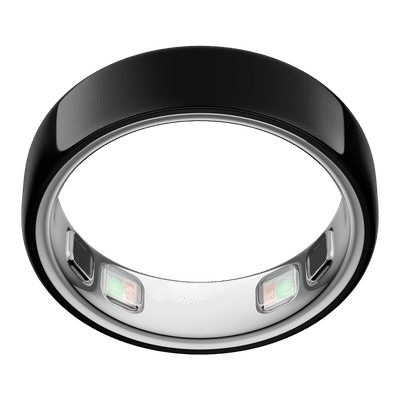 Oura Ring 5 Smart Ring with Health & Fitness Tracker (Size 10, Upto 100 Meter Waterproof, Black)