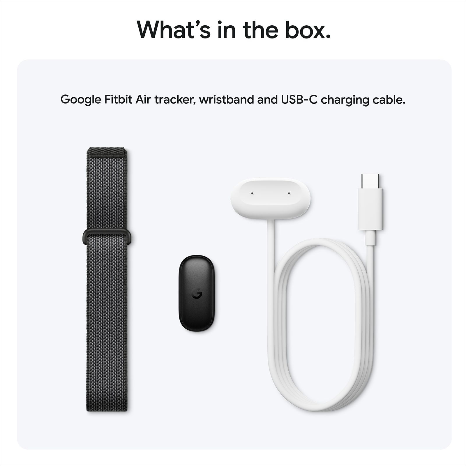 Google Fitbit Air Fitness Tracker with Optical Heart Rate Monitor (Water & Sweat Resistant, Obsidian Band) Google Fitbit Air Fitness Tracker with Optical Heart Rate Monitor (Water & Sweat Resistant, Obsidian Band)_5