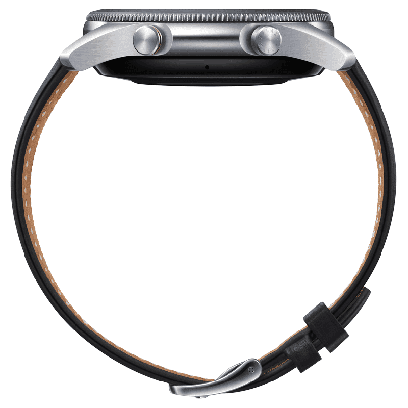 SAMSUNG Galaxy Watch3 GPS+Wi-Fi+4G SIM+Bluetooth Tizen OS Smartwatch (45mm Super AMOLED Display, Water Resistant, Black Strap)_6